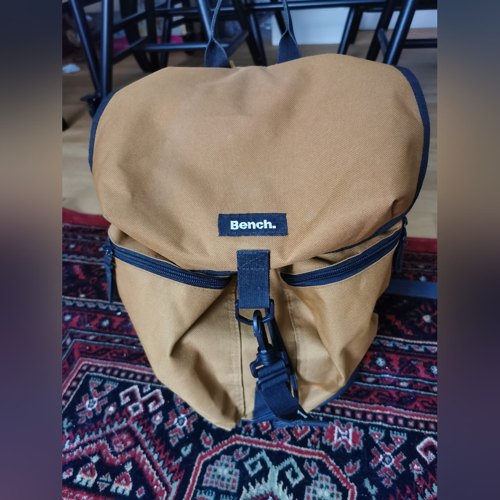 Bench Brown Backpack with Black Accents